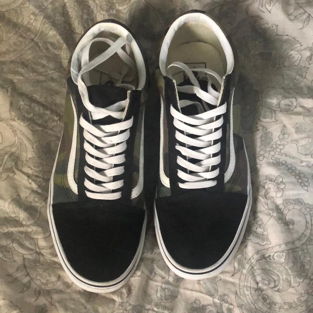 Old Skool Vans Camo
